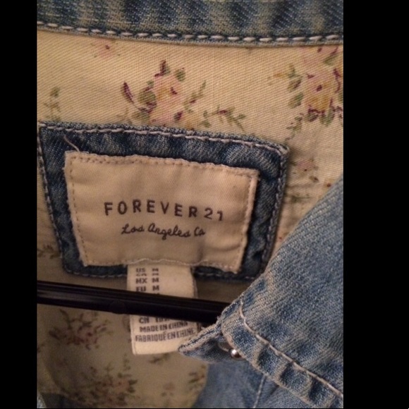 Denim button down - Picture 2 of 3